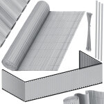 Kesser natte pare - vue en pvc clture pare - vue habillage de balcon coupe - vent lames renforces ...