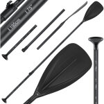 Paddle - 3 - pices pour kayak sup stand - up paddling board pagaie fixe rglable tlescopique 165cm ...