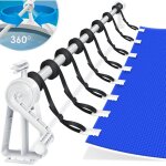 Pool enrouleur premium enrouleur 1 05m - 6 15 m pour bche solaire enrouleur mobile pour bche de piscine ...