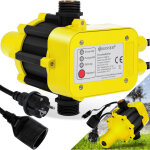 Pressostat commande de pompe arrosage de jardin avec câble jaune - kesser Pressostat commande de pompe arrosage de jardin avec câble jaune - kesser