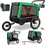Remorque pour chien boxer 3 - en - 1 buggy pour chien & jogger remorque pour vlo grand volume env. 240 ...