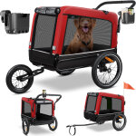 Remorque pour chiens boxer 3 - in - 1 buggy pour chiens & jogger remorque pour vlo grand volume env. ...