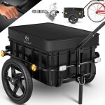 Remorque vélo remorque de transport chariot à main avec attelage timon haut pour vélo remorque de transport ... Remorque vélo remorque de transport chariot à main avec attelage timon haut pour vélo remorque de transport ...