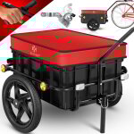 Remorque vélo remorque de transport chariot à main avec attelage timon haut pour vélo remorque de transport ... Remorque vélo remorque de transport chariot à main avec attelage timon haut pour vélo remorque de transport ...