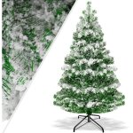 Kesser - sapin de noël artificiel sapin noble pe moulé par injection 140cm (neige) Kesser - sapin de noël artificiel sapin noble pe moulé par injection 140cm (neige)