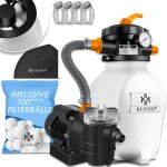 Kesser - systme de filtration  sable filtre  sable + 700g de boules filtrantes remplacent 25kg de ...
