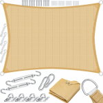 Kesser� voile d'ombrage protection solaire protection contre le vent tissu hdpe hydrofuge & coupe - vent ...
