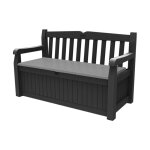 Tepro - keter banc de jardin eden avec coffre de rangement en resine, résistant, verrouillable, anthracite ... Tepro - keter banc de jardin eden avec coffre de rangement en resine, résistant, verrouillable, anthracite ...