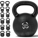 Kettlebell en fonte 20 kg body revolution ? poids de musculation pour salle de sport � domicile ? fonte ...