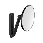 Keuco - miroirs cosm�tiques - miroir de maquillage avec �clairage led, noir mat 17612379004