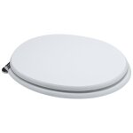 Kiamami valentina - abattant pour cuvette de wc mod�le elisse blanc