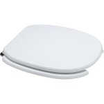 Kiamami valentina - abattant de si�ge de toilette pour handicap�s en mdf avec ouverture centrale