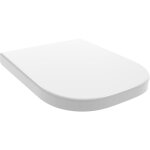 Kiamami valentina - housse de siège de toilette en thermodurcissable blanc brillant Kiamami valentina - housse de siège de toilette en thermodurcissable blanc brillant