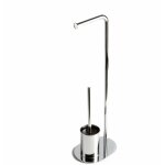 Kiamami valentina - porte - rouleau de papier toilette sur pied avec porte - brosse de toilette et base ... Kiamami valentina - porte - rouleau de papier toilette sur pied avec porte - brosse de toilette et base ...