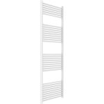 Kiamami valentina - radiateur de salle de bain blanc 60x180 avec 33 tubes horizontaux
