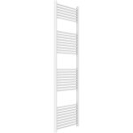 Kiamami valentina - radiateur seche - serviettes 50x180 en acier blanc 33 tubes