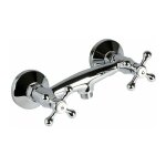 Kiamami valentina - robinet de douche externe de style rétro avec deux poignées série narciso Kiamami valentina - robinet de douche externe de style rétro avec deux poignées série narciso