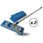Kibros - balai easy press seul avec 3 serpillières frange microfibre avec ?illets 40 cm - quantité x ... Kibros - balai easy press seul avec 3 serpillières frange microfibre avec ?illets 40 cm - quantité x ...