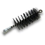 Brosse � tube pro acier � 55 mm raccord m12175 femelle ame en acier torsad� nettoyage brossage tube et ...