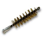 Brosse � tube pro laiton � 35 mm raccord m12175 femelle ame en acier torsad� nettoyage brossage tube ...