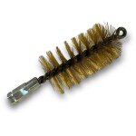 Brosse � tube pro laiton � 60 mm raccord m12175 femelle ame en acier torsad� nettoyage brossage tube ...