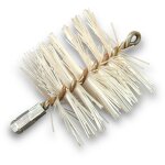 Brosse � tube pro nylon � 140 mm raccord m12175 femelle ame en acier torsad� nettoyage brossage tube ...