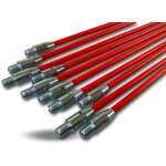 Canne de ramonage fibre de verre rallonge kit embout acier filet� m121, 75mm - quantit� x10 - cannes ...