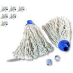 Ensemble lave - sol mery mod�le original seau essoreur serpill�res � frange - lot de 6 - pack de 2 recharges ...