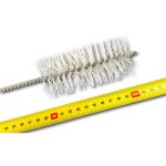 Kibros - goupillon chauffage nylon brosse fil nylon garnissage 100 mm longueur 1 m - goupillon nylon ...