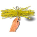 H�risson rond synth�tique embout acier filet� m121, 75mm ramonage - � 350 mm - h�risson nylon