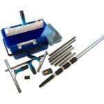 Kit laveur de vitres hyper pro avec perche seau mouilleur raclette grattoir chiffon - quantit x 1 - ...