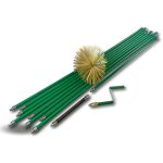 Kit ramonage rotatif systme tout kiblok hrisson acier cannes vertes autobloquantes -  200 mm - acier ...