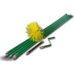 Kit ramonage rotatif système tout kiblok hérisson nylon cannes vertes autobloquantes - ø 200 mm - nylon ... Kit ramonage rotatif système tout kiblok hérisson nylon cannes vertes autobloquantes - ø 200 mm - nylon ...