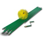Kit ramonage rotatif systme tout kiblok hrisson nylon cannes vertes autobloquantes -  250 mm - nylon ...