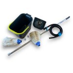 Lave - sol mery seau + aquafill 10l, manche alu 80 / 140 cm, 2 serpillres - quantit x 1 - ensemble ...