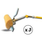 Lave vitre articul� nettoyage vitres v�randa baie vitr�e manche t�l�scopique - quantit� x 3 - lave - ...