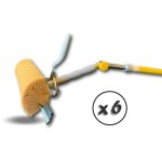 Lave vitre articulé nettoyage vitres véranda baie vitrée manche téléscopique - quantité x 6 - lave - ... Lave vitre articulé nettoyage vitres véranda baie vitrée manche téléscopique - quantité x 6 - lave - ...