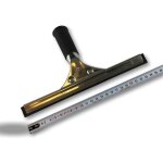 Raclette lave vitre inoxydable 25 - 35 - 45 cm lame caoutchouc amovible - a l'unit - kit 3 raclettes ...