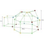 Kids fort building kits, diy puzzle, maison jouet, construisez votre cabane, bricolage construction chteaux ...