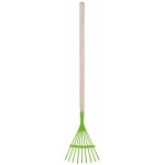 Kids in the garden - râteau de feuille bois et métal vert pour enfants - esschert design Kids in the garden - râteau de feuille bois et métal vert pour enfants - esschert design