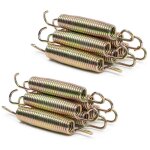 Kiduku 6x ressorts de trampoline de rechange longueur 145mm pour 240 244 305 305 366 � 427cm ressort ...