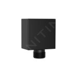 Kielle - accessoires - coude de raccordement, noir mat 20918004