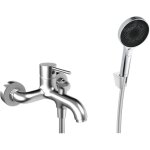 Kielle - oudee - mitigeur de baignoire avec accessoires, chrome 10302sn10 Kielle - oudee - mitigeur de baignoire avec accessoires, chrome 10302sn10