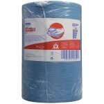 Kimberly - clark - lingettes wypall x80, 42x38, bleu, 475 blatt