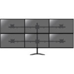 Support de bureau pour 6 �crans moniteurs pc 17' - 32'