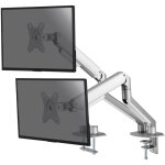 Kimex - support de bureau full motion pour 2 �crans pc 17' - 32', gris