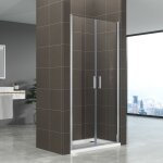 Saniverre - kimi porte de douche battante h 180 cm largeur réglable 76 à 79 cm verre 6 mm transparent ... Saniverre - kimi porte de douche battante h 180 cm largeur réglable 76 à 79 cm verre 6 mm transparent ...