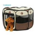 Kinarito - parc � chiots cl�ture octogonal pliable 72x45cm pour animaux