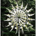 Kinetic sculpture moulin à vent en métal unique moulin à vent magique avec jardin avec acier inoxydable ... Kinetic sculpture moulin à vent en métal unique moulin à vent magique avec jardin avec acier inoxydable ...