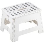 Tabouret pliant clic - clac blanc Tabouret pliant clic - clac blanc